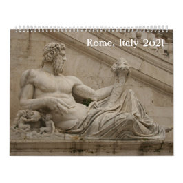 Rome, Italië 2021 Kalender