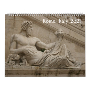 Rome, Italië 2021 Kalender