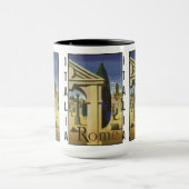  Rome Italië aangepaste mokken (Midden)