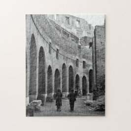 Rome Italië Ancient Ruins Colosseum Architecture Legpuzzel