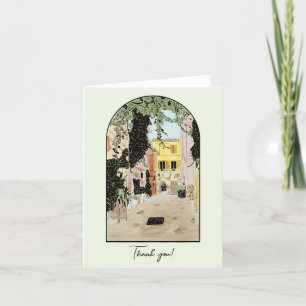 Rome Italië Aquarel Bedankkaart
