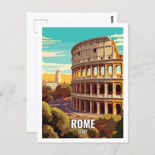 Rome Italië Beroemde reisplekken Briefkaart