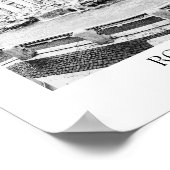 Rome Italië Boog Fotoprint Poster (Hoek)