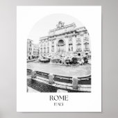 Rome Italië Boog Fotoprint Poster (Voorkant)