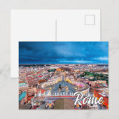 Rome, Italië Briefkaart (Voorkant / Achterkant)