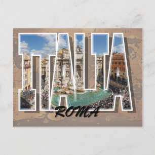 Rome, Italië Briefkaart