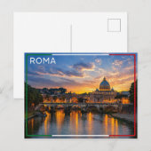 Rome - Italië Briefkaart (Voorkant / Achterkant)