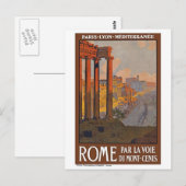  Rome Italië Briefkaart (Voorkant / Achterkant)