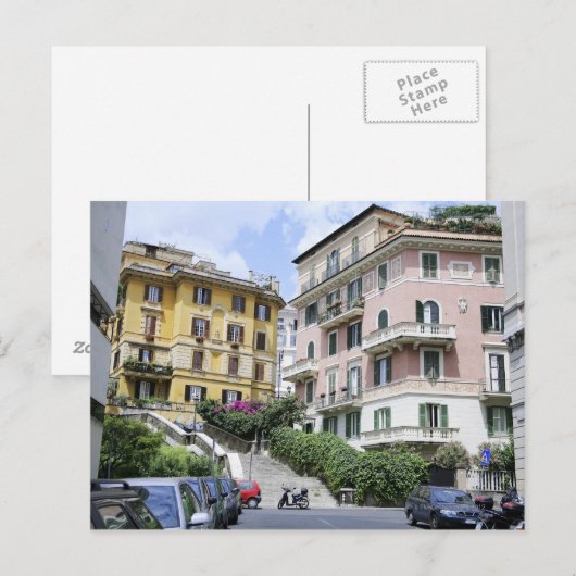 Rome, Italië Briefkaart (Voorkant / Achterkant)