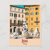 Rome, Italië  Briefkaart (Voorkant)