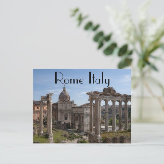 Rome Italië Briefkaart (Staand voorkant)