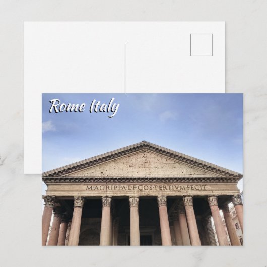 Rome, Italië Briefkaart (Voorkant / Achterkant)