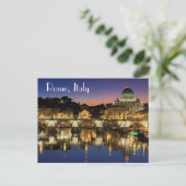 Rome Italië Briefkaart (Staand voorkant)