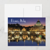 Rome Italië Briefkaart (Voorkant / Achterkant)
