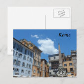 Rome, Italië Briefkaart (Voorkant / Achterkant)