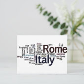 Rome Italië Briefkaart (Staand voorkant)