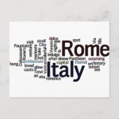 Rome Italië Briefkaart (Voorkant)