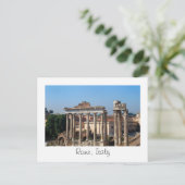 Rome, Italië briefkaart (Staand voorkant)