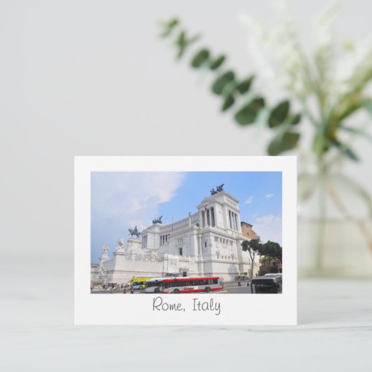 Rome, Italië briefkaart (Staand voorkant)