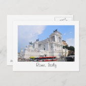 Rome, Italië briefkaart (Voorkant / Achterkant)