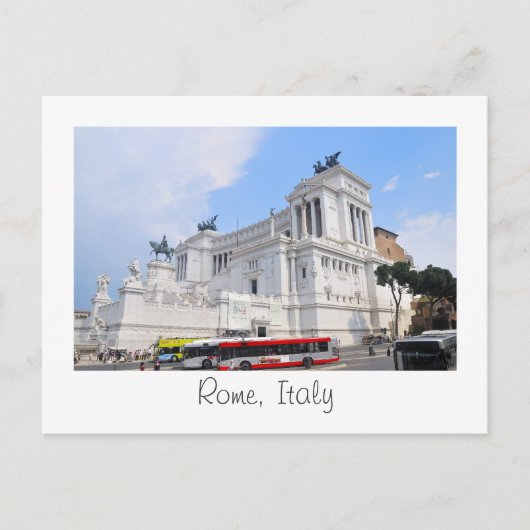 Rome, Italië briefkaart (Voorkant)