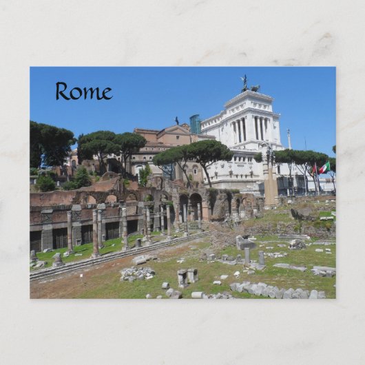 Rome, Italië Briefkaart (Voorkant)