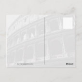  rome italië briefkaart (Achterkant)