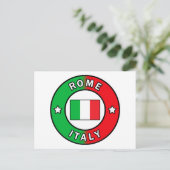 Rome Italië Briefkaart (Staand voorkant)