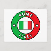 Rome Italië Briefkaart (Voorkant)