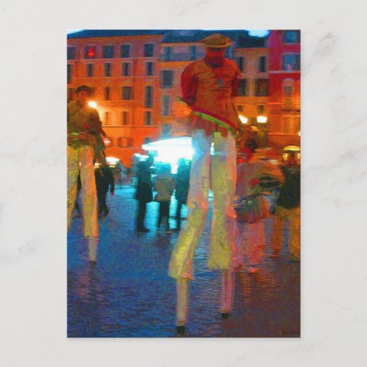 Rome Italië Briefkaart (Voorkant)