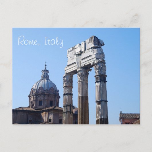 Rome, Italië briefkaart (Voorkant)
