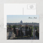 Rome, Italië Briefkaart (Voorkant / Achterkant)
