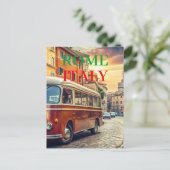 Rome Italië Briefkaart (Staand voorkant)