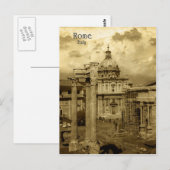 Rome, Italië Briefkaart (Voorkant / Achterkant)