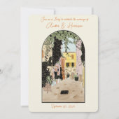 Rome Italië Bruiloft Save The Date Kaart (Voorkant)