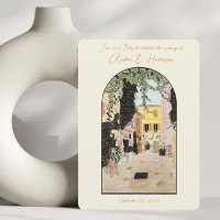 Rome Italië Bruiloft Save The Date