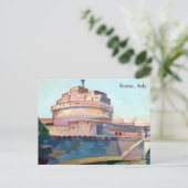 Rome, Italië | Castel Sant' Angelo Briefkaart (Staand voorkant)