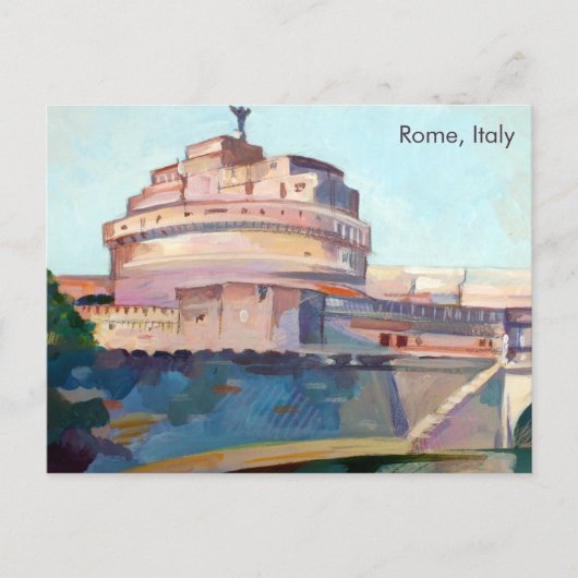 Rome, Italië | Castel Sant' Angelo Briefkaart (Voorkant)