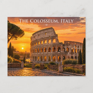 Rome Italië Colosseum Ansichtkaart Briefkaart