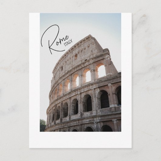Rome, Italië. Colosseum Briefkaart (Voorkant)