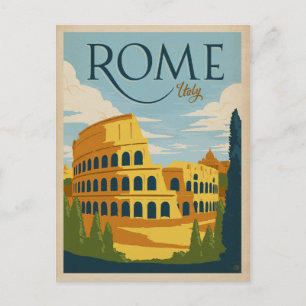 Rome, Italië Colosseum Briefkaart