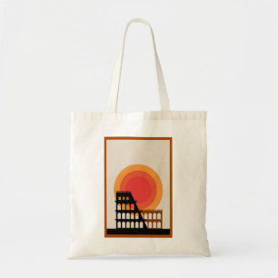 Rome, Italië Colosseum Briefkaart Onuitgegeven Vin Tote Bag