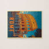 Rome Italië: Colosseum en oude wonderen Legpuzzel (Horizontaal)