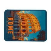 Rome Italië: Colosseum en oude wonderen Magneet (Horizontaal)