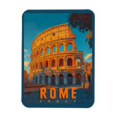 Rome Italië: Colosseum en oude wonderen Magneet (Verticaal)