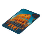 Rome Italië: Colosseum en oude wonderen Magneet (Linkerzijde)