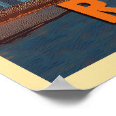  Rome Italië: Colosseum en oude wonderen Poster (Hoek)