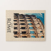 Rome Italië Colosseum Illustratie Reiskunst Legpuzzel (Horizontaal)