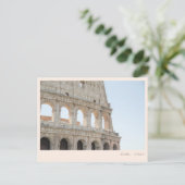 Rome Italië Colosseum Italiaanse Prentbrief  Briefkaart (Staand voorkant)