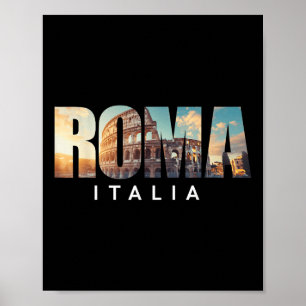 Rome Italië Colosseum Landmark Roma Poster
